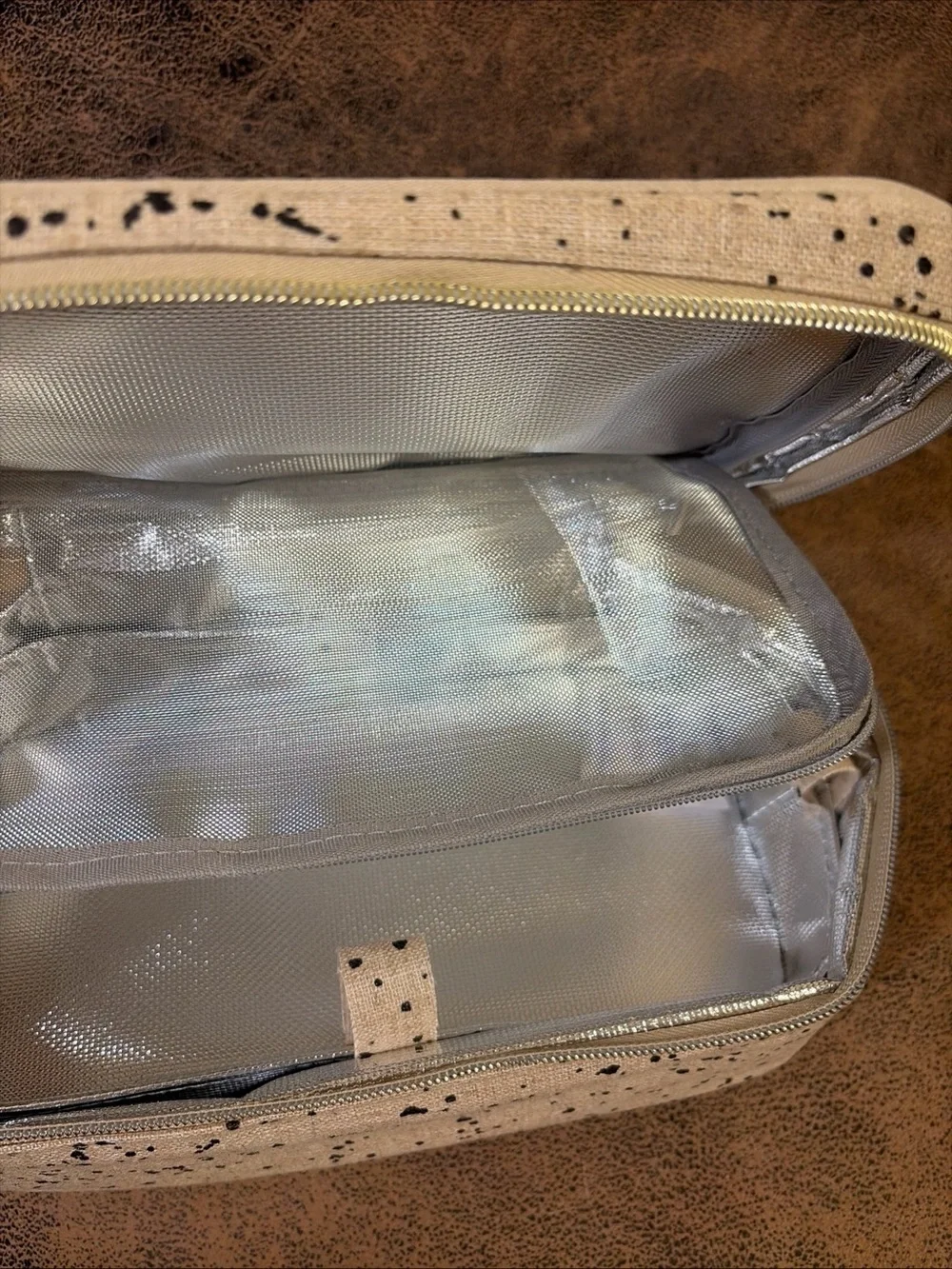 Beauty Poche - Cosmetic Bag & Makeup Organizer for Travel, Three-Tiered, Line...